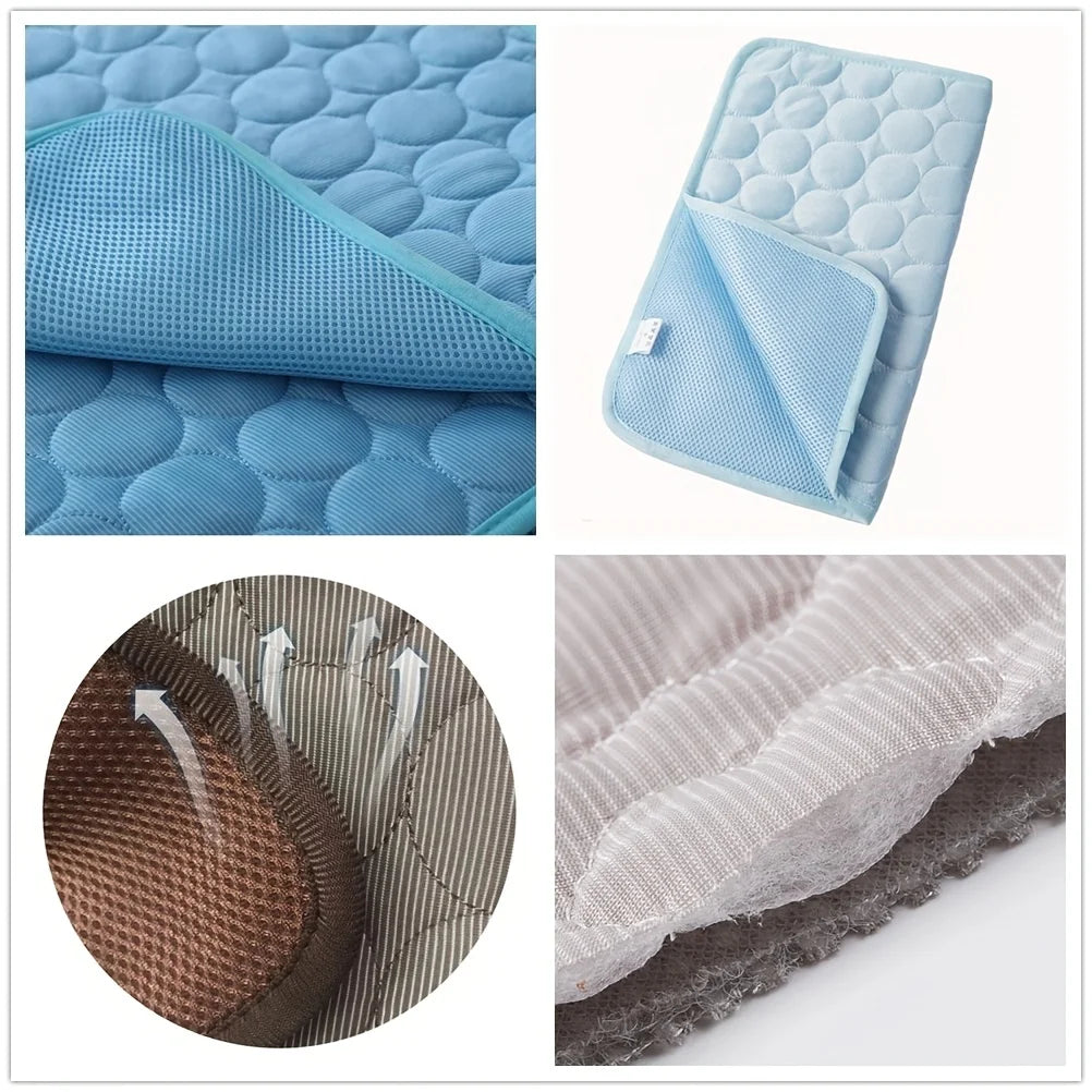 Cooling Mat for Pets – Keep Dogs & Cats Cool This Summer | Large, Durable & Easy to Clean