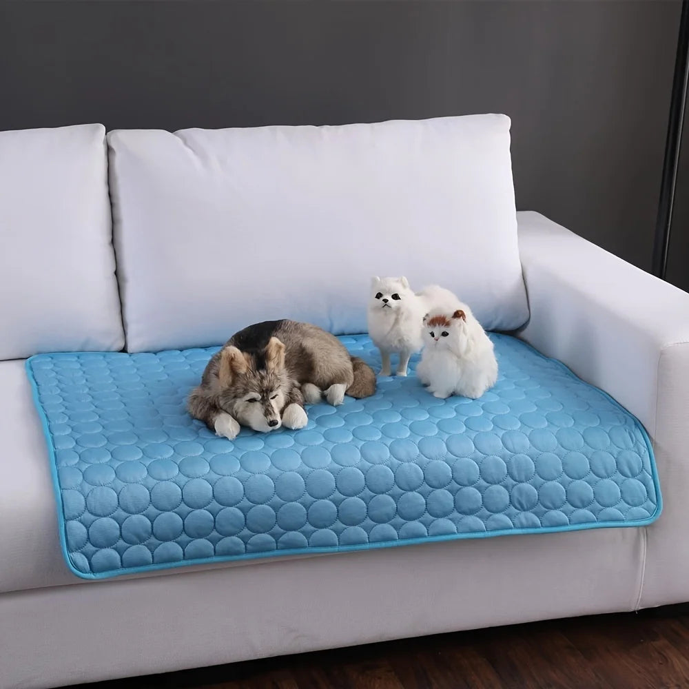 Cooling Mat for Pets – Keep Dogs & Cats Cool This Summer | Large, Durable & Easy to Clean