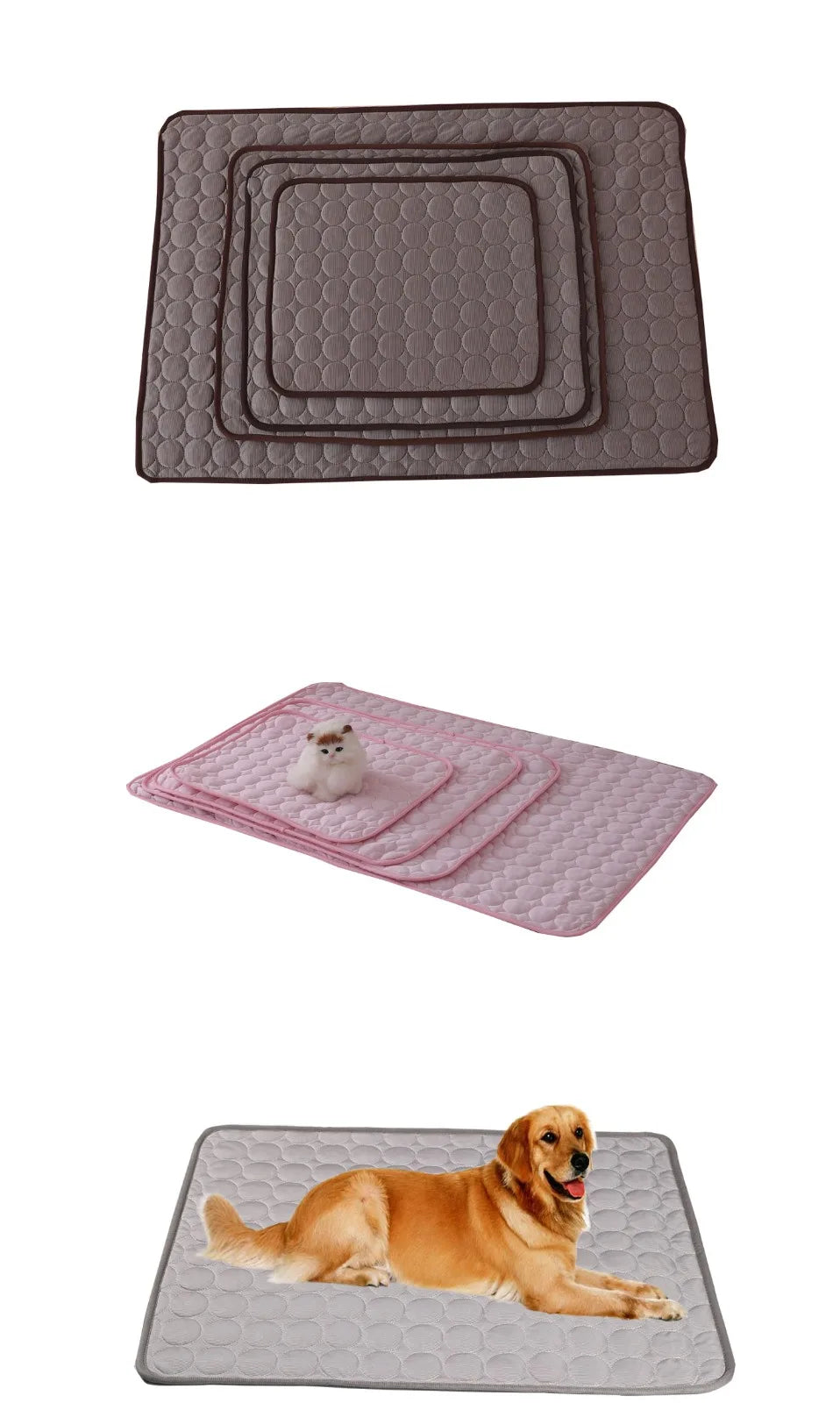 Cooling Mat for Pets – Keep Dogs & Cats Cool This Summer | Large, Durable & Easy to Clean